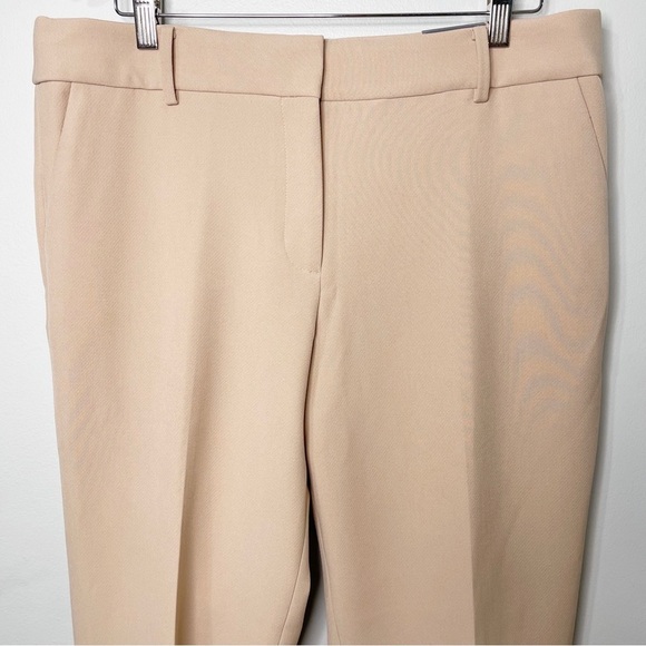 Talbots Hampshire Ankle Pant Straight Leg Dress Pants Tan 14 Nwt - Picture 6 of 11